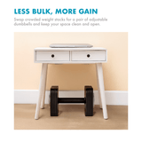 Progression Fitness Adjustable Dumbbells - 10 to 50lbs - Adjustable Dumbbells - Progression Fitness - 7