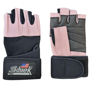 Schiek 520 Womens Glove Pink-Lifting Gloves-Flaman Fitness-4