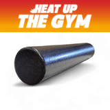 Progression High Density 3 FT Black Foam Roller - (6" x 36")