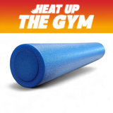 Progression Medium Density 3 FT Blue Foam Roller - (6" x 36")