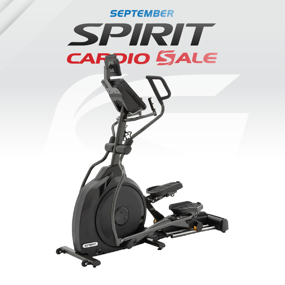Spirit XE395ENT Elliptical Trainer w/10.1" Touchscreen