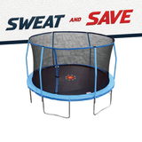 Trainor 13' Round Trampoline (With Flash Zone Model:123-1331)   DC