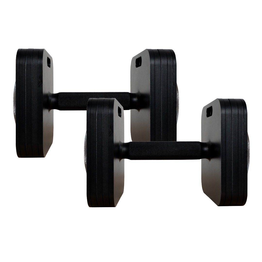 Progression Fitness Adjustable Dumbbells - 10 to 50lbs