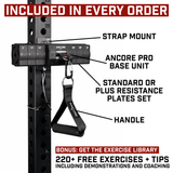 Ancore Pro Plus- 65lb with Strap Mount-Portable Cable Training System-Ancore-4