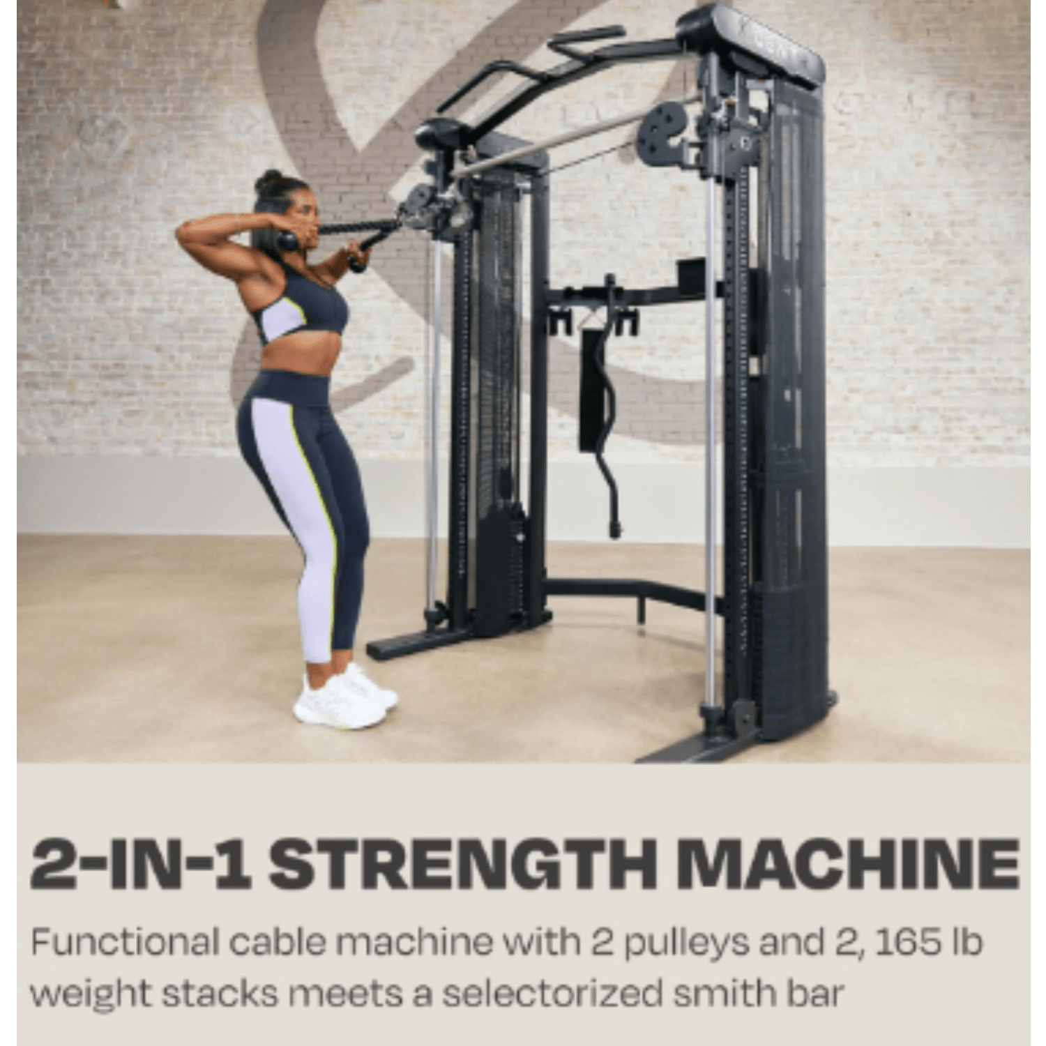 Centr 3 Smith Machine Functional Trainer / FLB2 Bench - Functional Trainer - Inspire Fitness - 7