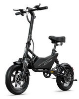 DYU X1 Mini Flex 14 Suspension E-Bike – BLACK-EXO -OTHER-E MOTION-Flaman Fitness-1