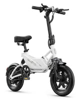 DYU X1 Mini Flex 14 Suspension E-Bike – WHITE-EXO -OTHER-E MOTION-Flaman Fitness-2