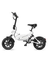 DYU X1 Mini Flex 14 Suspension E-Bike – WHITE-EXO -OTHER-E MOTION-Flaman Fitness-1