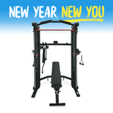 Inspire SF3 Smith Machine Functional Trainer / FLB2 Bench - Functional Trainer - Inspire Fitness - 1