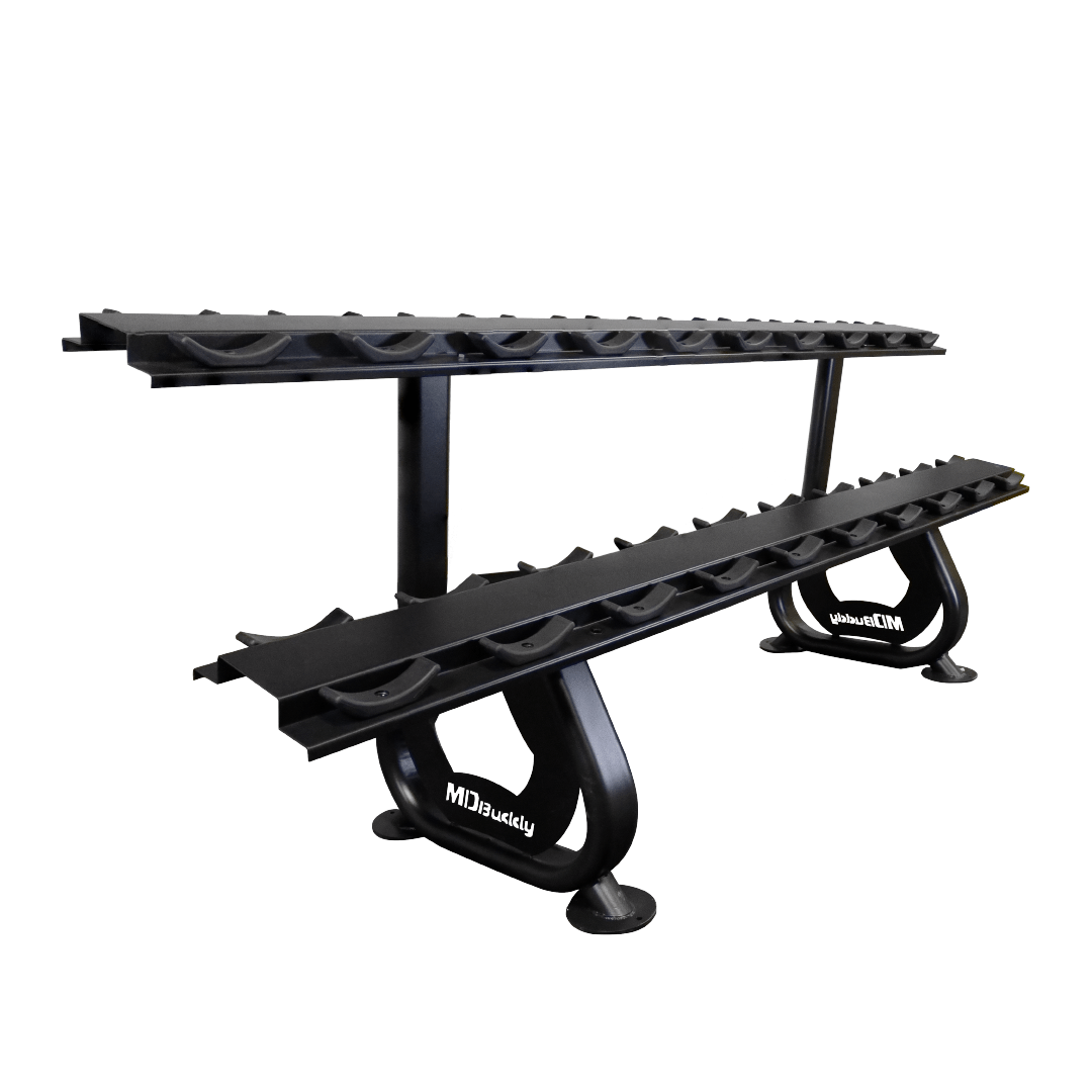 MD Buddy 10 Pair Dumbbell Saddle Rack | Flaman Fitness