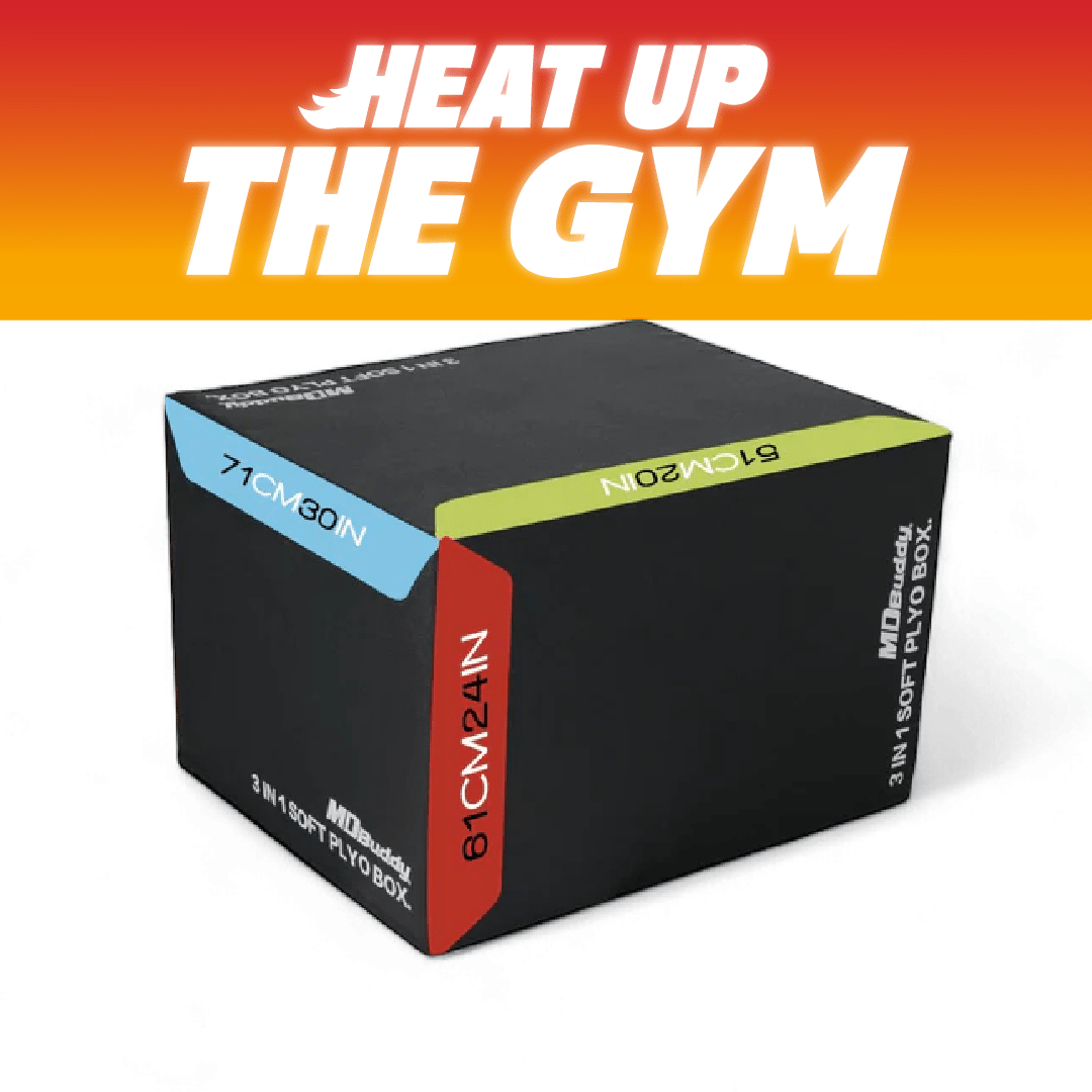 MD Buddy 3 - In - 1 Soft Plyobox (20" - 24" - 30") - Plyo Box - MD Buddy - 1