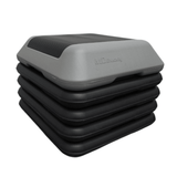 MD Buddy Aerobic Single Step (Grey & Black)-Aerobic Step-MD Buddy-1