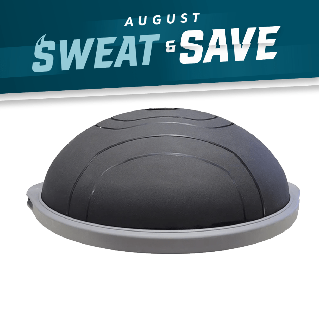 MD Buddy Half Ball Black Balance Trainer - Bosu Trainer - MD Buddy - 1