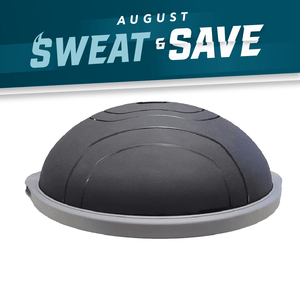 MD Buddy Half Ball Black Balance Trainer - Bosu Trainer - MD Buddy - 1