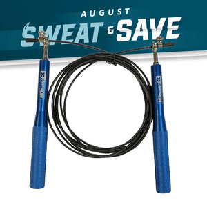 MD Buddy Wire Cable Speed Rope - Blue Handle - Adjustable Skipping Rope - MD Buddy - 1