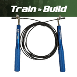 MD Buddy Wire Cable Speed Rope - Blue Handle - Adjustable Skipping Rope - MD Buddy - 1