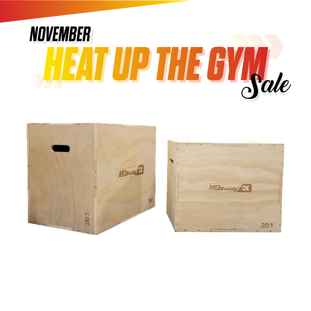 MD Buddy Wooden Plyo Boxes