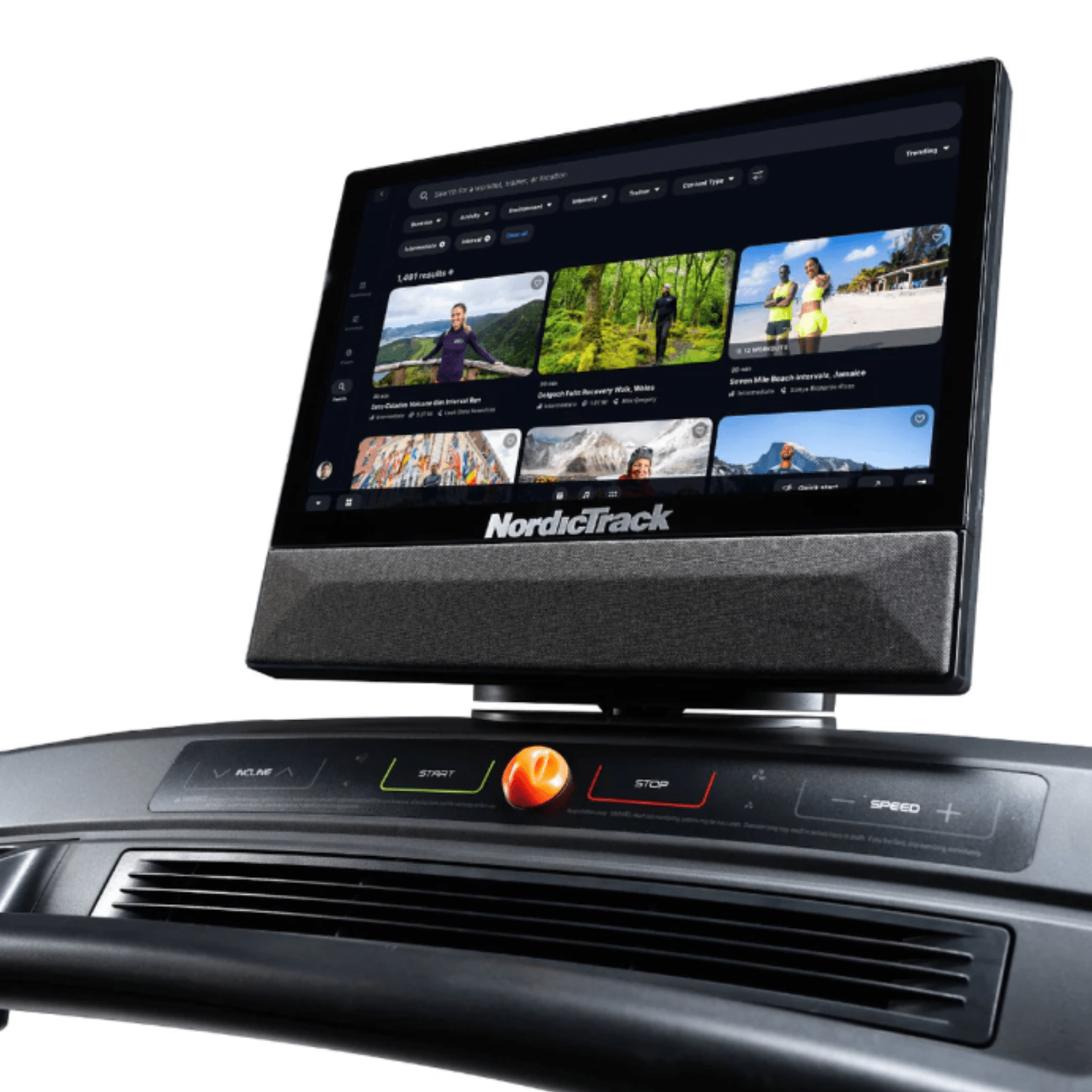 Norditrack Rack NordicTrack 1750 C Treadmill 14” Rotating HD Touchscreen | Flaman Fitness