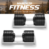 Nüobell Adjustable Dumbbell s5100 (Black) - Adjustable Dumbbells - Flaman Fitness - 1