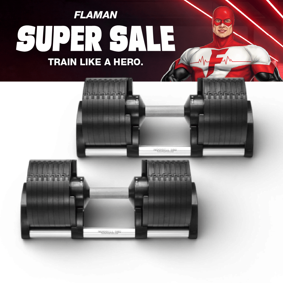 NÜOBELL Adjustable Dumbbells 580 | Flaman Fitness