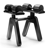 Nuobell Adjustable Pylon Dumbbell Stand - Black-Dumbbell Stand-NÜO-2