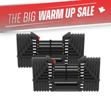 PowerBlock Pro 50 Urethane Stage I - Pair (5 - 50 LB) - Adjustable Dumbbells - PowerBlock - 1