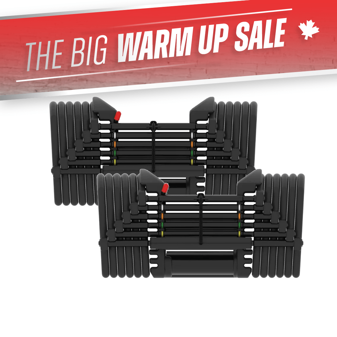 PowerBlock Pro 50 Urethane Stage I - Pair (5 - 50 LB) - Adjustable Dumbbells - PowerBlock - 1