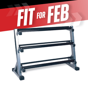 Progression 430 3 - Tier Dumbbell Rack - Dumbbell Rack - Progression Fitness - 1