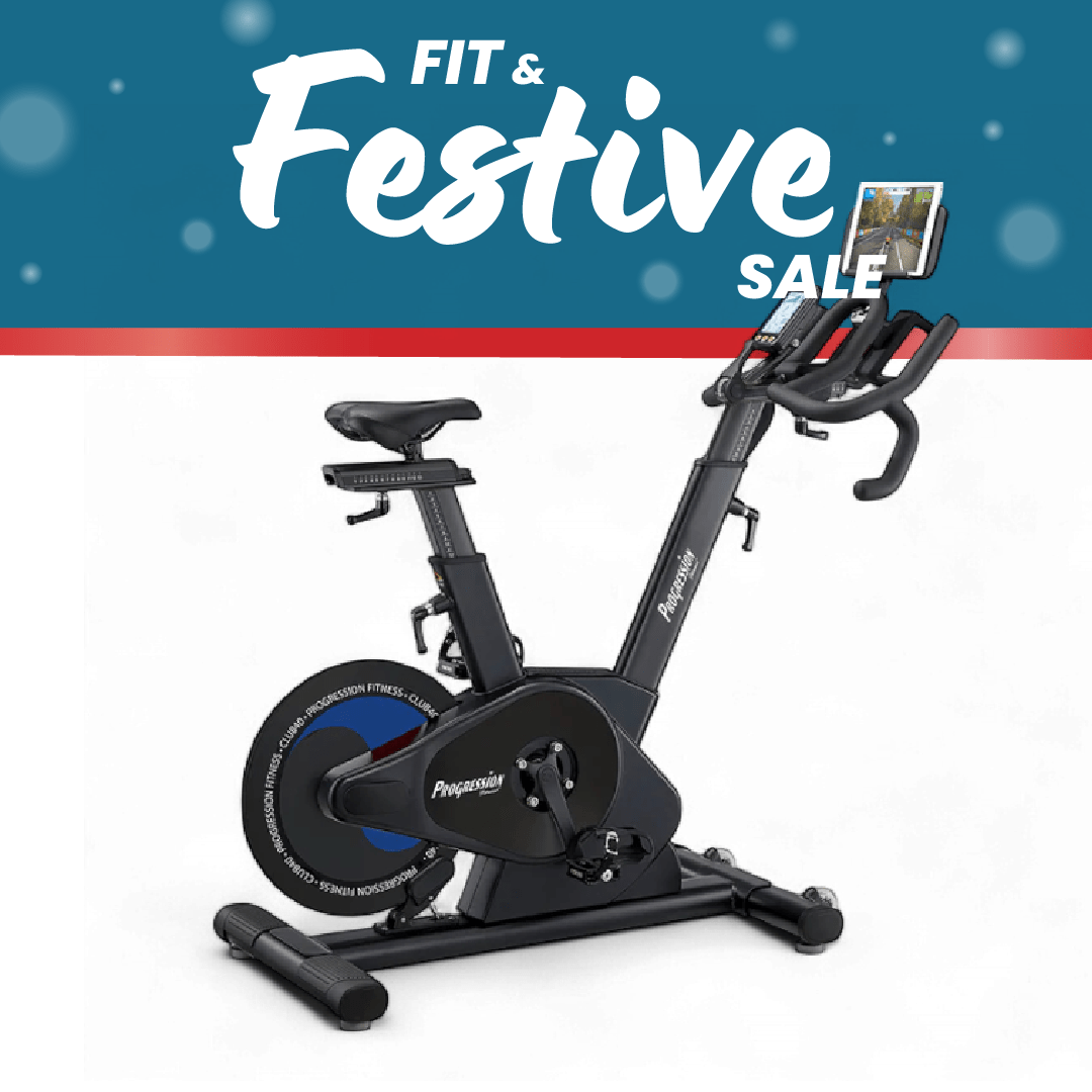 Progression Club 40 Magnetic Spin Bike (2024 w/tablet holder) - Self Generating Spin Bike - Progression Fitness - 1
