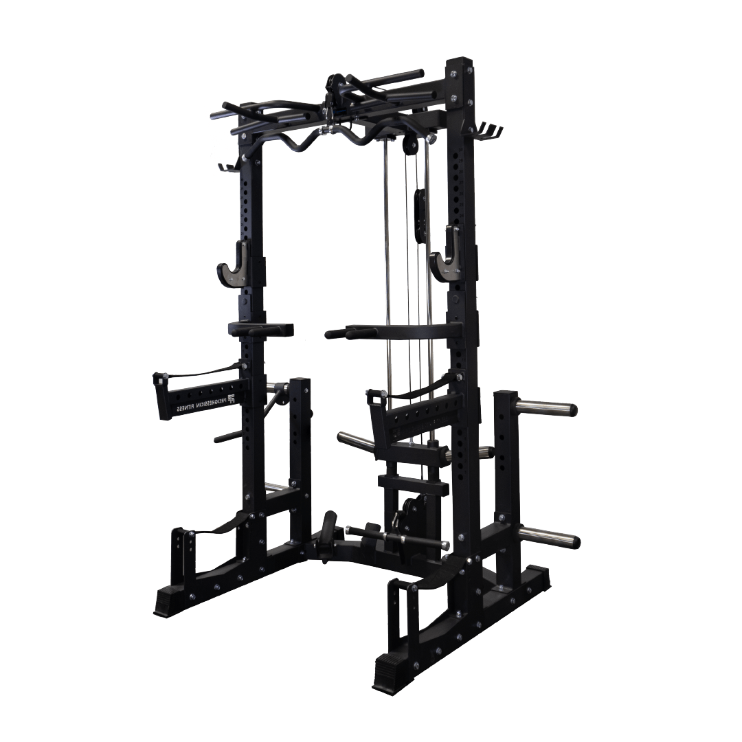 Progression Fitness 275 Super Half Rack - Weight Lifting Half Rack - Flaman Fitness - 1