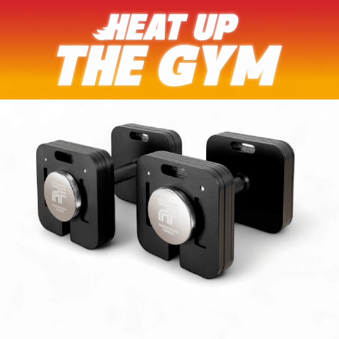 Progression Fitness Adjustable Dumbbells - 10 to 50lbs - Adjustable Dumbbells - Progression Fitness - 1