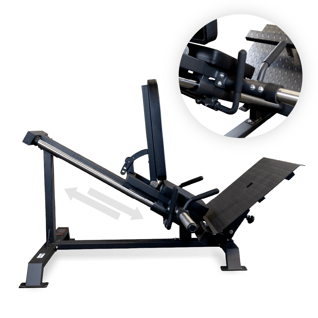 Progression Fitness Compact Leg Press Sled (w/calf block) - Leg Press - Progression Fitness - 10