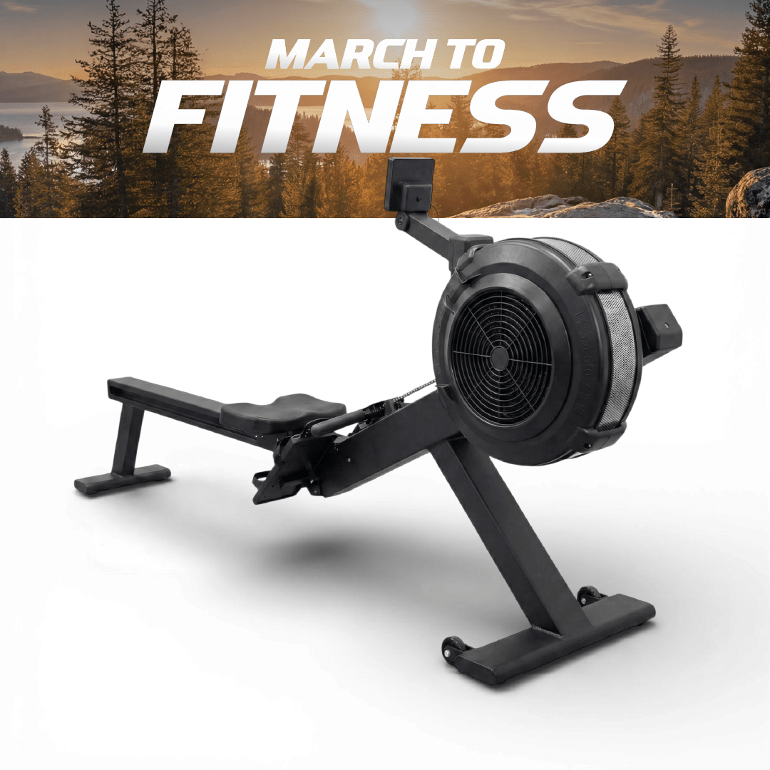 Fla. Man Rowing Machine Progression Fitness Rowing Machine RW600 | Flaman Fitness