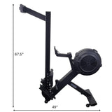 Progression Fitness Rowing Machine RW600 - Chain Linked Rower - Progression Fitness - 2