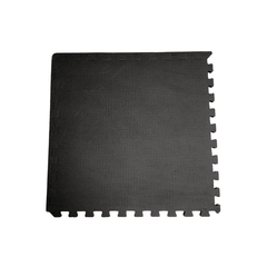 Progression Foam Interlocking Mat Black 6pk - Interlocking Square - Progression - 1