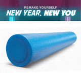 Progression Medium Density 3 FT Blue Foam Roller - (6" x 36") - Foam Roller - Progression Fitness - 1