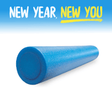 Progression Medium Density 3 FT Blue Foam Roller - (6" x 36") - Foam Roller - Progression Fitness - 1