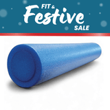 Progression Medium Density 3 FT Blue Foam Roller - (6" x 36") - Foam Roller - Progression Fitness - 1