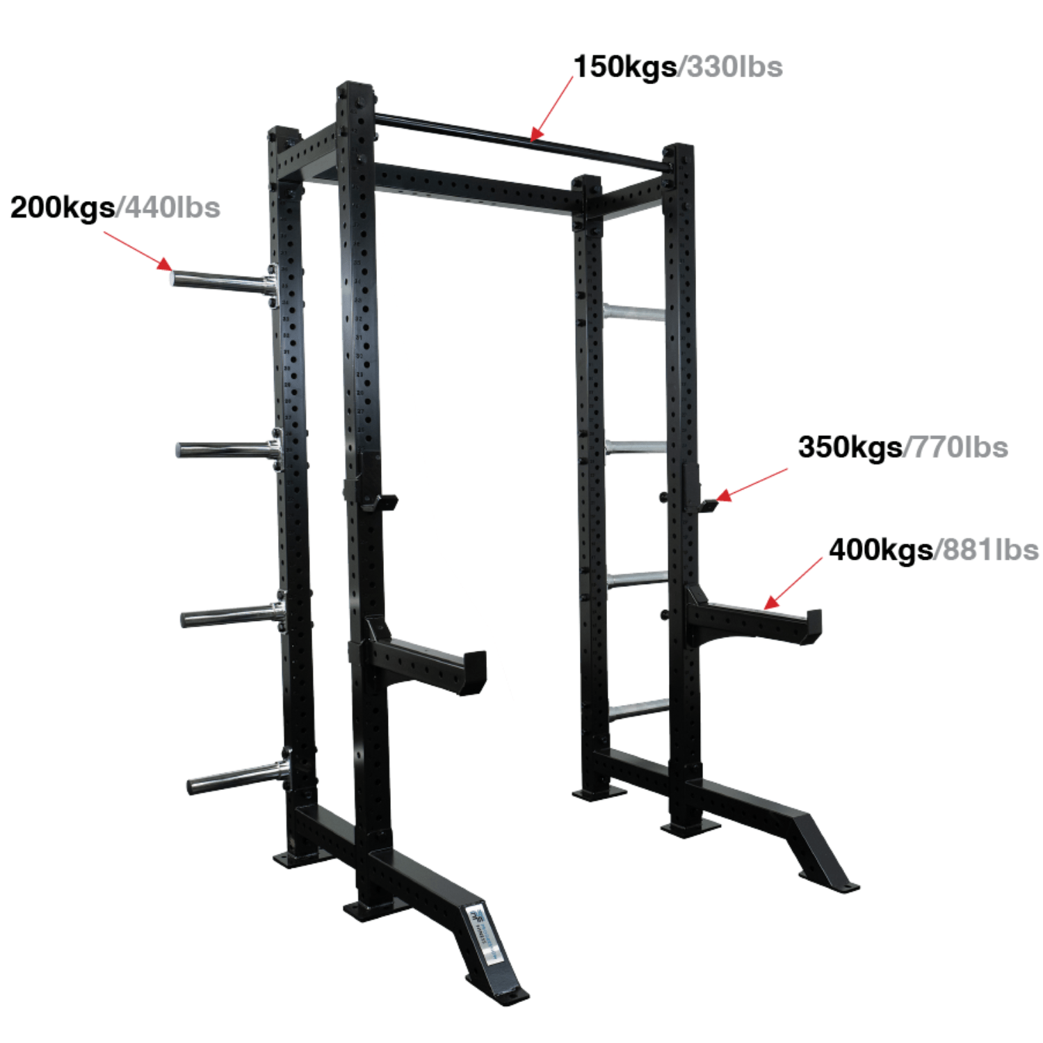 Progression Platinum Series Half Rack-Cages & Racks-Flaman Fitness-3