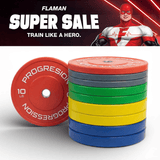 Progression Rubber Bumper Plate - Bumper Plate - Progression Fitness - 1