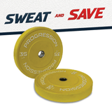 Progression Rubber Bumper Plate-Bumper Plate-Progression Fitness-1