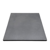 QS Rubber 3.2'x3.2'x50mm Impact Mat Straight Edge - BLACK - Impact Mat - QS Rubber - 1