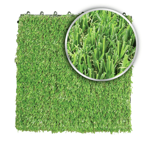 QS Rubber Turf Tile 12"x12" x 1.5" pile height - SINGLE - Turf Tile - QS Rubber - 1