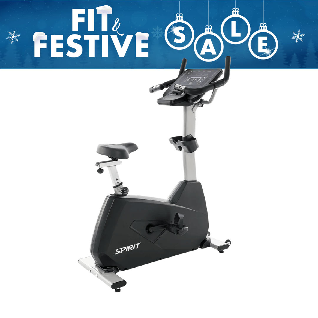 Spirit CU800 Upright Bike - Self Generating Upright Bike - Spirit Fitness - 1