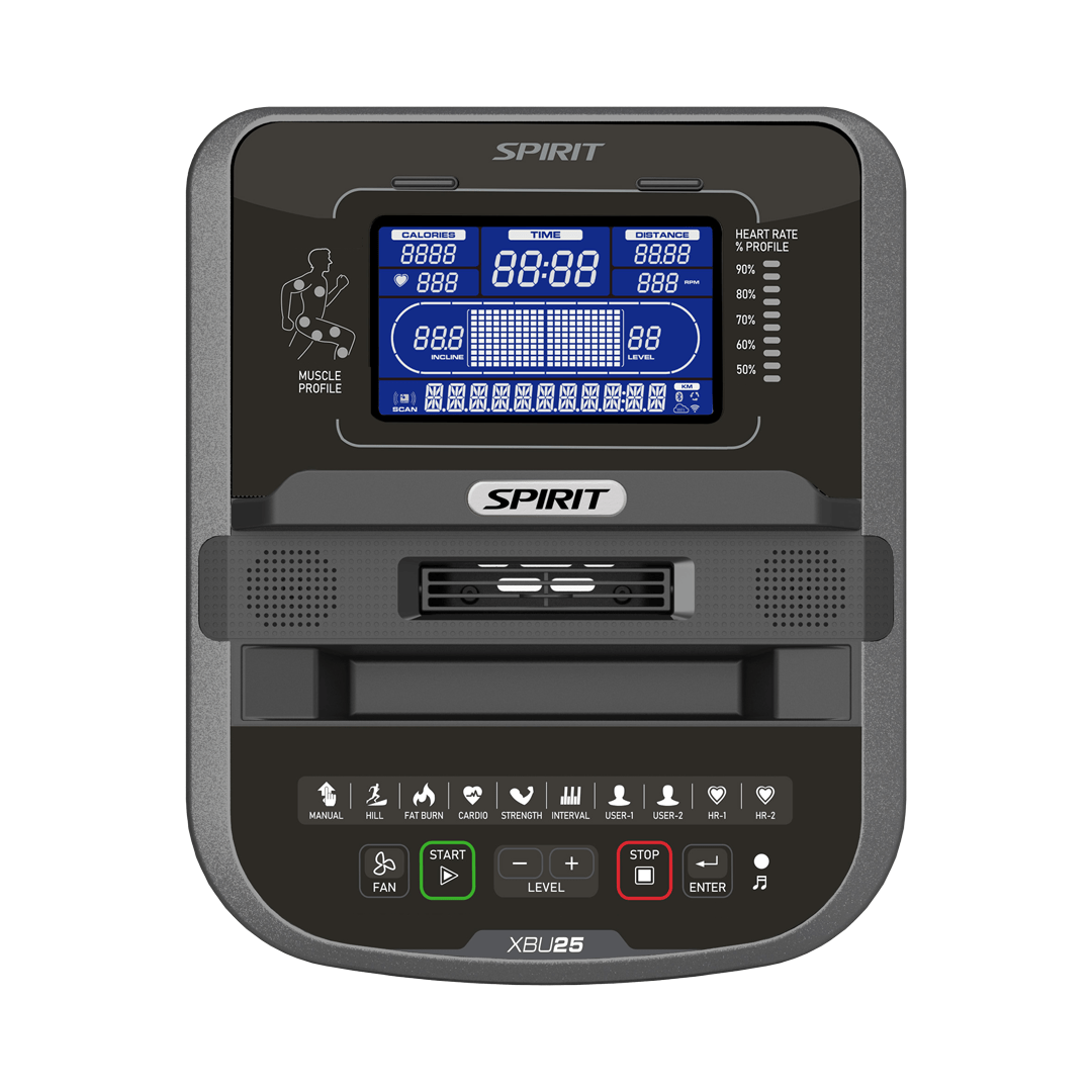 Spirit Fitness XBU25 Upright Bike - Upright Bike - Spirit Fitness - 3