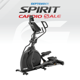 Spirit XE395ENT Elliptical Trainer w/10.1" Touchscreen - Ellipticals - Spirit Fitness - 1