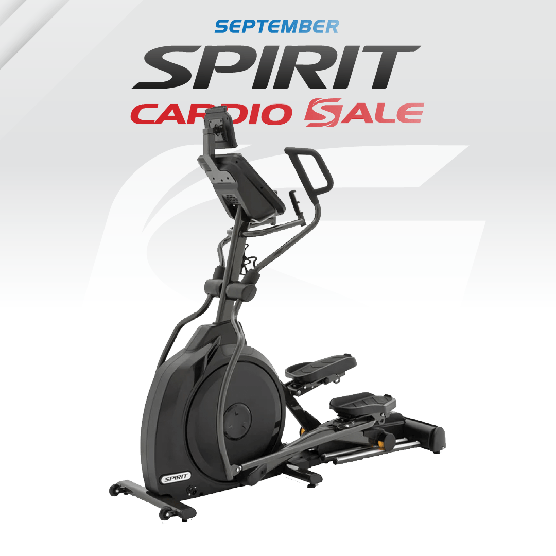 Spirit XE395ENT Elliptical Trainer w/10.1" Touchscreen - Ellipticals - Spirit Fitness - 1