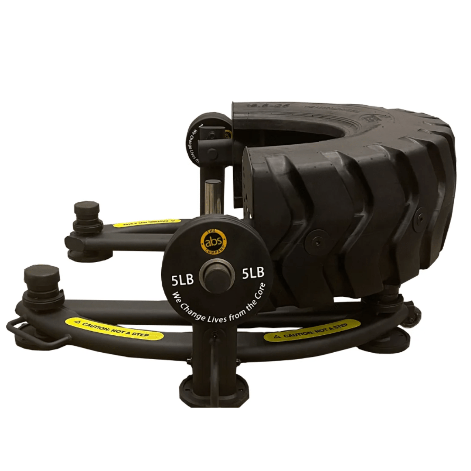 Flaman Fitness Tire Flip 180 Starting Resistance Of 100 Lbs