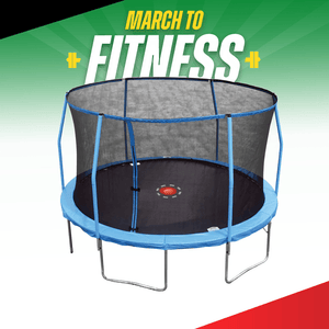 Trainor 13' Round Trampoline (With Flash Zone) - Trampolines - Dyaco - 1