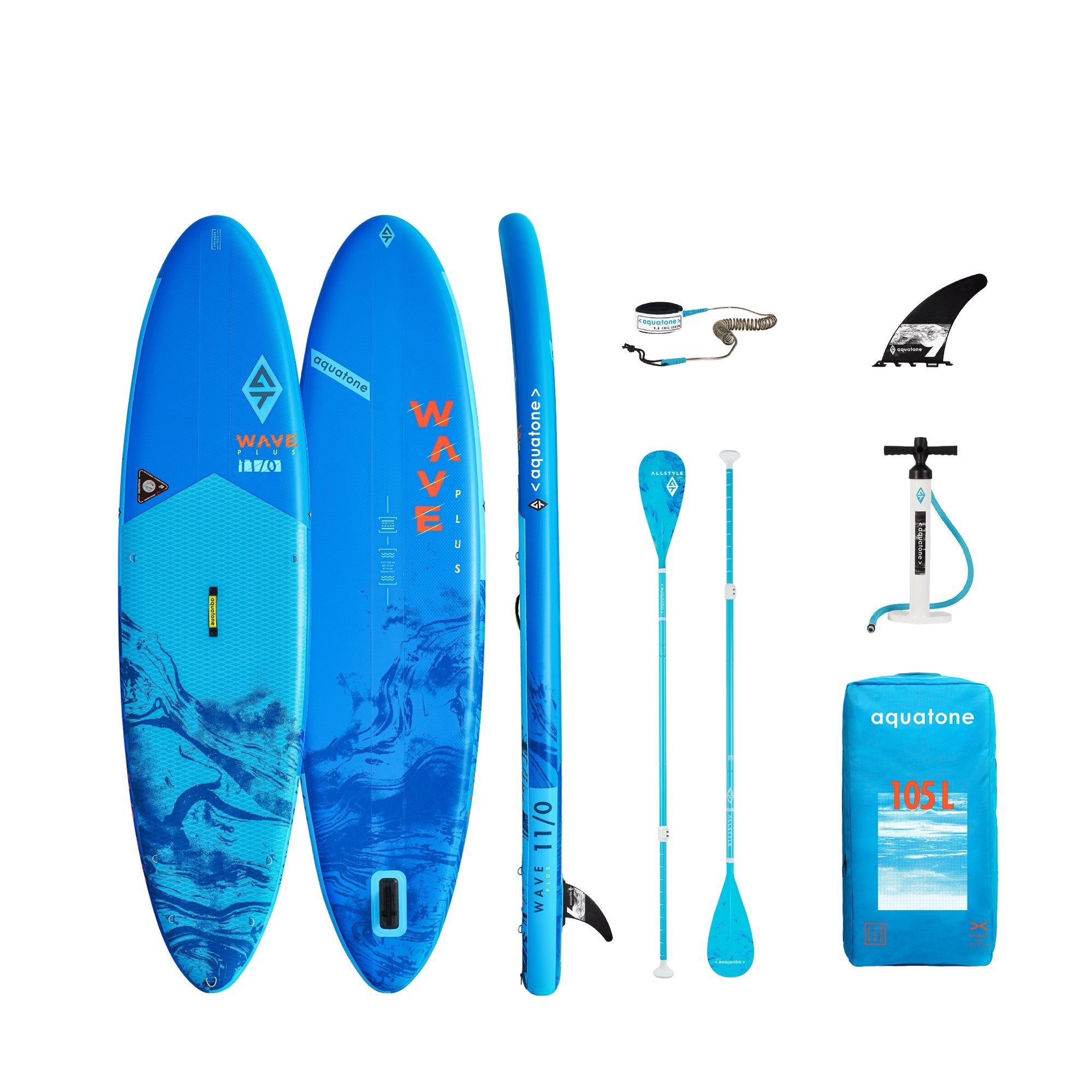 Aquatone 11' Wave Plus All Around SUP-Paddleboards-Aquatone-1